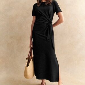 Sezane Pippa Dress Black